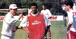 Lima, Muricy Ramalho e Belletti - São Paulo 1996