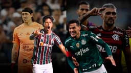 Cassio, Arrascaeta, Cano e Gustavo Gomez