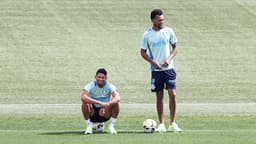 Rony e Jailson - Palmeiras treino