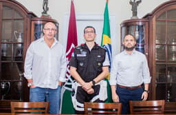 Luciano Soares, Mattheus Montenegro e Hilmar Faulhaber - Fluminense