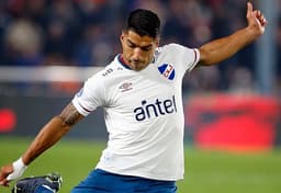 Luis Suárez em reestreia pelo Nacional