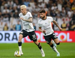 Corinthians x Palmeiras - Róger Guedes e Yuri Alberto