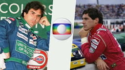 Senna, Piquet e Globo