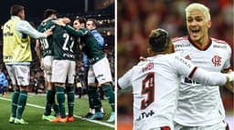 Palmeiras e Flamengo