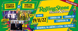 A 11ª edição do Rolling Stone Music & Run, no dia 11 de novembro, em São Paulo, está com inscrições abertas. (Divulgação)