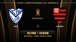 Vélez x Flamengo