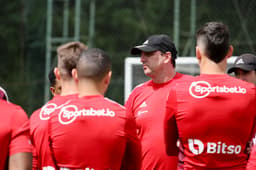 Rogério Ceni - treino São Paulo