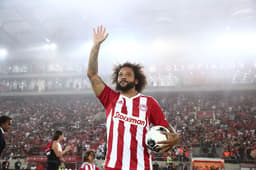 Apresentação de Marcelo no Olympiacos