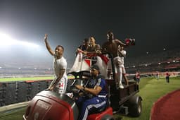 São Paulo comemoração Copa Sul-Americana