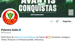 Palmeiras - Twitter