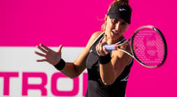 Bia Haddad Maia em ação no WTA de Portoroz