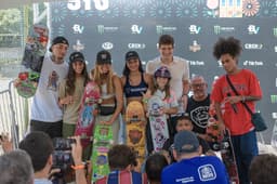 Coletiva de imprensa skate