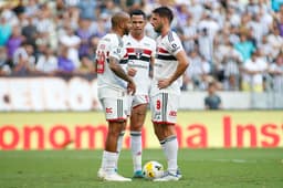 Patrick, Luciano e Calleri - Ceará x São Paulo - Brasileirão