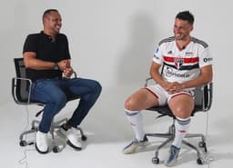 Luis Fabiano e Calleri