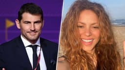 Casillas e Shakira