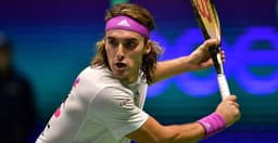 Stefanos Tsitsipas em difícil confronto contra Luca Nardi em Astana