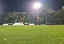 Placas de publicidade "invertidas" no Grenal do Gauchão Feminino