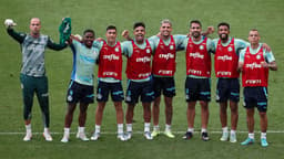 Treino Palmeiras