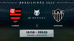 Chamada - Flamengo x Atlético MG