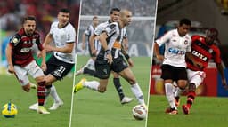 Flamengo x Corinthians, Atletico-MG x Olimpia e Flamengo x Athletico-PR