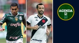 Agenda Lance! Palmeiras e Vasco