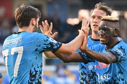 Napoli x Sassuolo - Osimhen e Kvaratskhelia