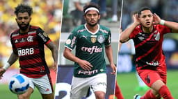 Gabigol, Scarpa e Vitor Roque