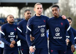 Adrien Rabiot e Presnel Kimpembe - França