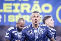 Zé Ivaldo em sua provável última partida pelo Cruzeiro