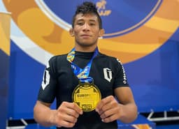 Lucas Pinheiro faturou o ouro no Roma Open e no Europeu No Gi da IBJJF