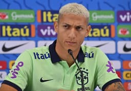 Richarlison - Coletiva da Seleção Brasileira