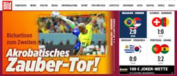 Richarlison capa jornal alemão