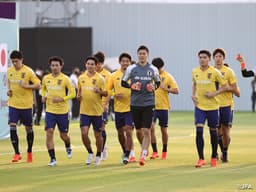 Treino do Japão - Copa do Mundo