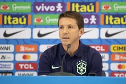 Juninho Paulista - Coletiva Seleção Brasileira