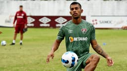 Rio de Janeiro, RJ - Brasil - 12/09/2022 - CTCC - Edinho  Treino da equipe Sub-23 do Fluminense.