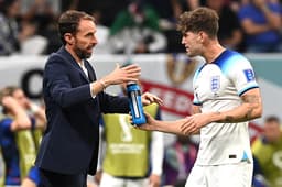 Gareth Southgate e John Stones - Inglaterra