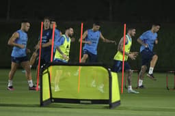 Treino da Argentina