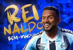 Reinaldo anunciado pelo Grêmio