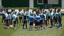 Treino Palmeiras