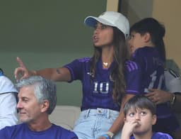 Antonella - Esposa de Messi - Final da Copa de 2022