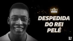 Arte Despedida do Pelé