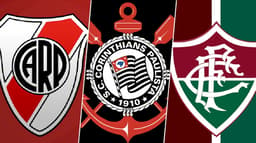 River Plate, Corinthians e Fluminense