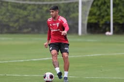 Alan Franco - São Paulo x Guarani - jogo-treino