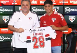 Alan Franco e Julio Casares - São Paulo