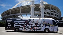 Ônibus do futebol feminino - Botafogo