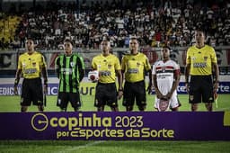 São Paulo x América-MG Copinha