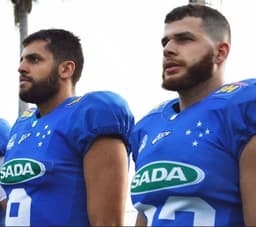 Álvaro Fadini e Rafael Fadini voltaram a defender as cores do Cruzeiro