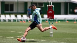 Piquerez - Treino Palmeiras