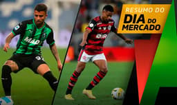 Matheus Henrique (Sassuolo) e Matheus França (Flamengo)