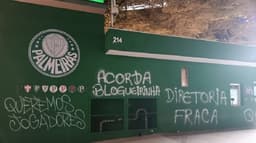 Muro Pichado - Sede Social Palmeiras